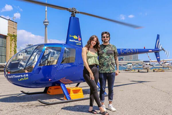 Romantic Private Helicopter Tour Over Toronto
